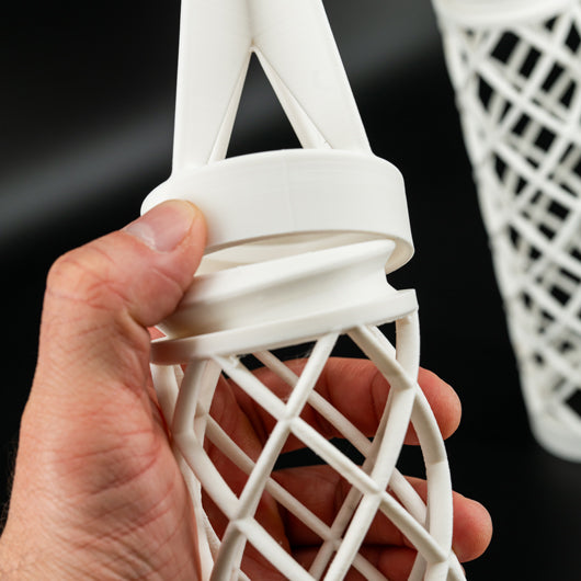 3D Printed Moss Pole with Stake - 60mm/2.4in