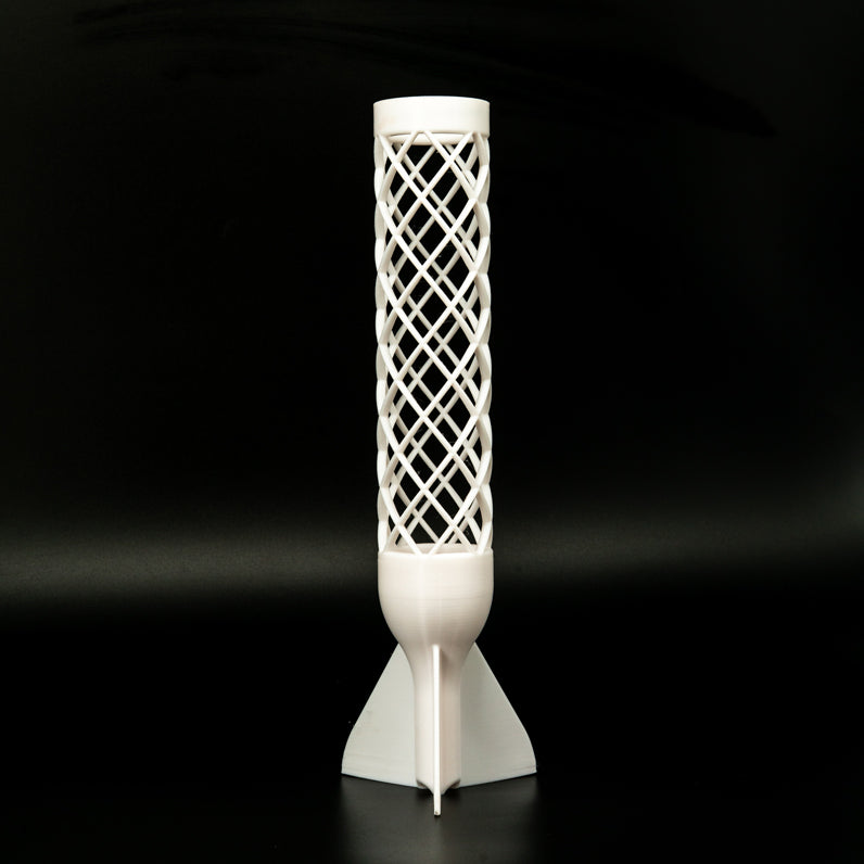 3D Printed Moss Pole with Triangle Base - 60mm/2.4in