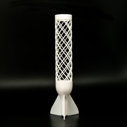 3D Printed Moss Pole with Triangle Base - 60mm/2.4in