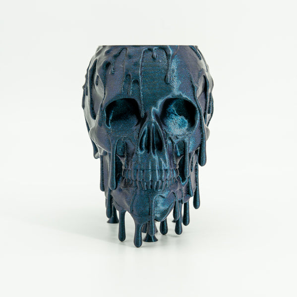 Melting Skull Planter