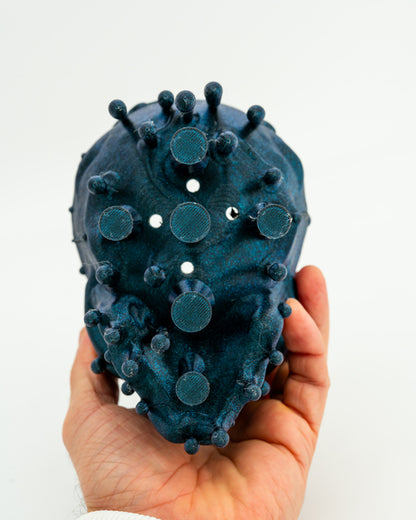 Melting Skull Planter